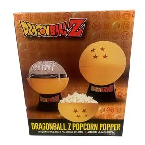 Dragon Ball Z Popcorn Popper‎ Machine 1200W Hot Air 4 Star Ball DBZ New